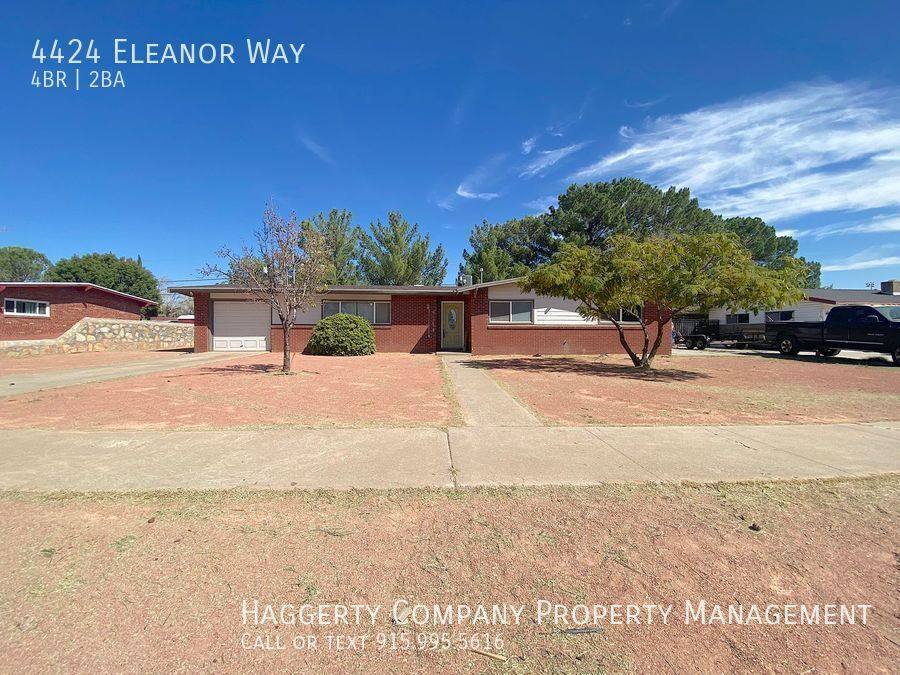 House for rent at 4424 Eleanor Way, El Paso, TX 79922
