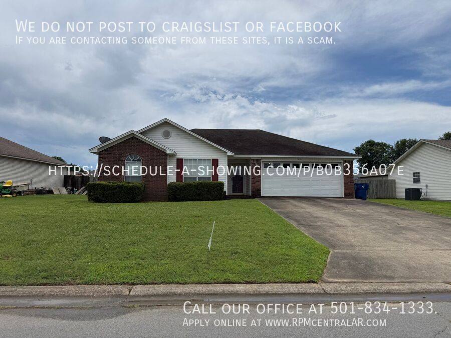 House for rent at 23 Violet Lane, Cabot, AR 72023