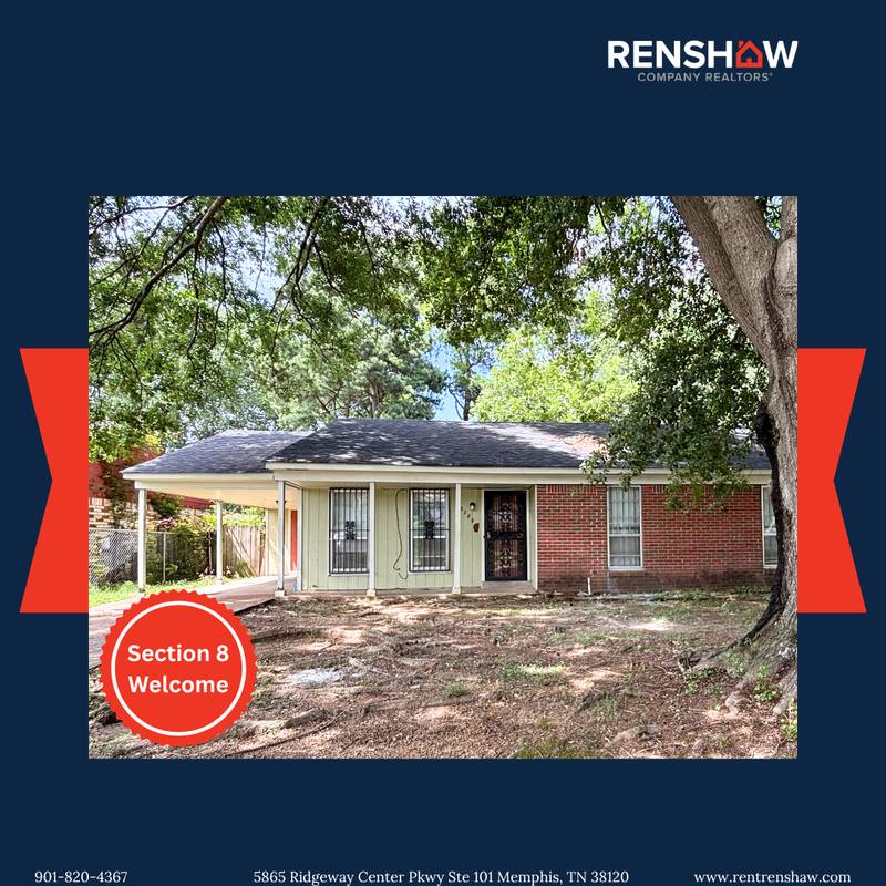 House for rent at 2434 Vollintine, Memphis, TN 38108