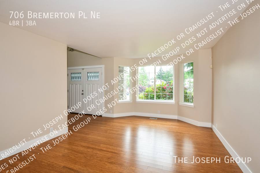 House for rent at 706 Bremerton Place NE, Renton, WA 98059