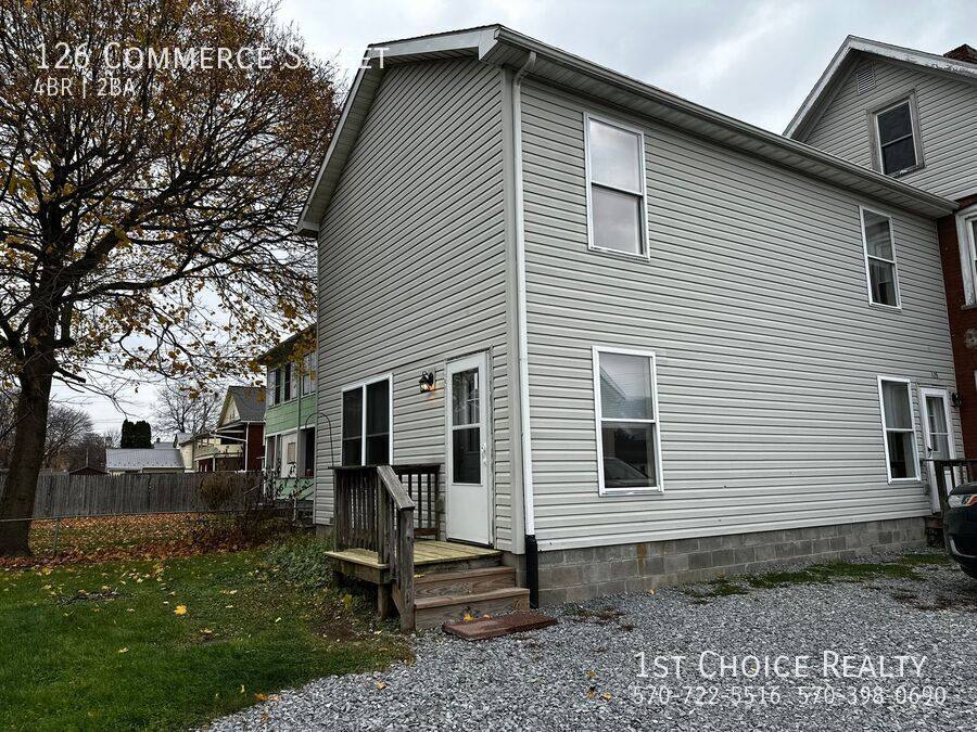 House for rent at 126 Commerce St, Lock Haven, PA 17745