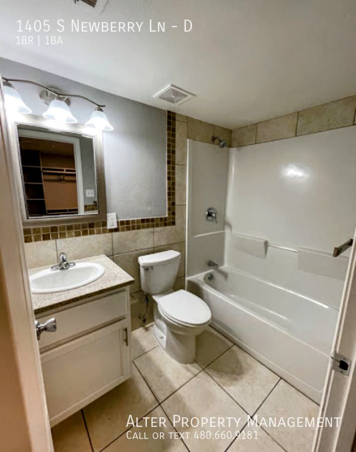 Condo for rent at 1405 S Newberry Lane #D, Tempe, AZ 85281