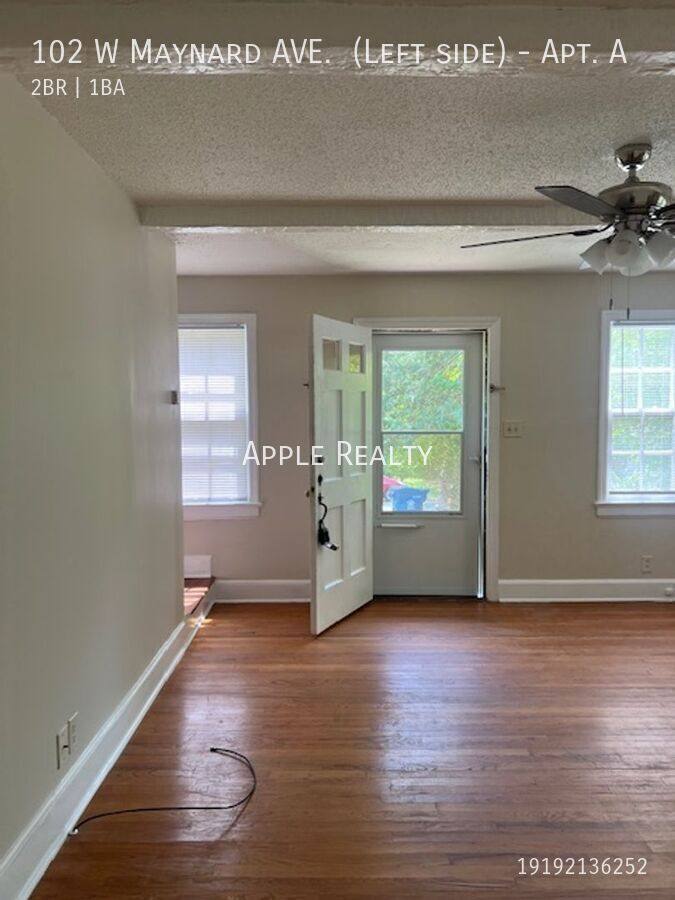 Apartment for rent at 102 W Maynard Ave Left #A, Durham, NC 27704