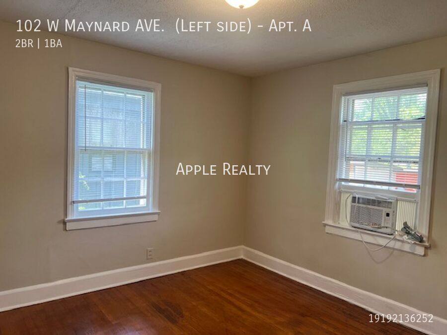 Apartment for rent at 102 W Maynard Ave Left #A, Durham, NC 27704
