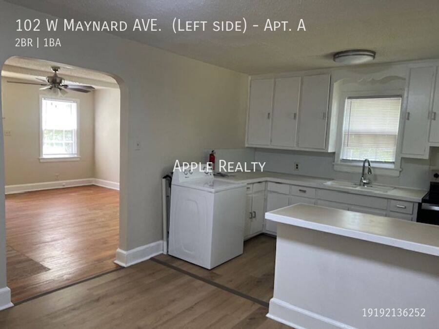 Apartment for rent at 102 W Maynard Ave Left #A, Durham, NC 27704