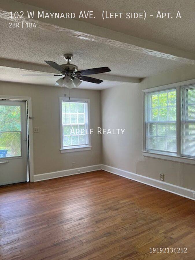 Apartment for rent at 102 W Maynard Ave Left #A, Durham, NC 27704