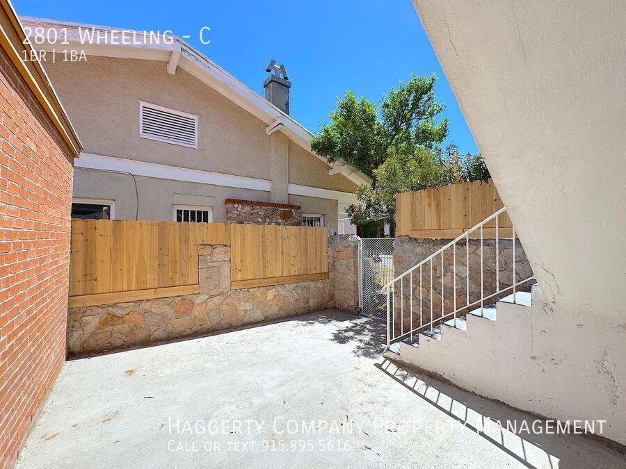 House for rent at 2801 Wheeling #C, El Paso, TX 79930