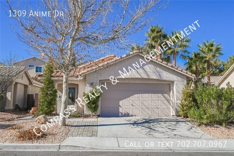 House for rent at 1309 Anime Dr, Las Vegas, NV 89144