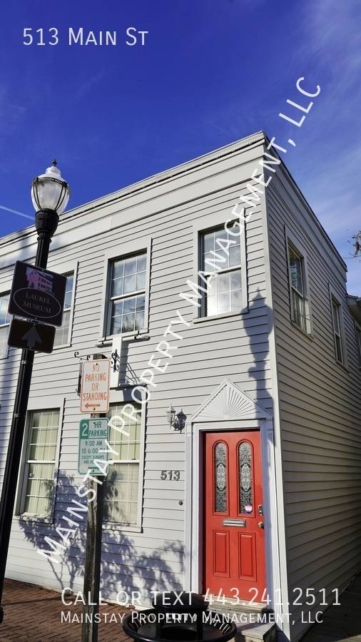 Apartment for rent at 513 Main St, Laurel, MD 20707