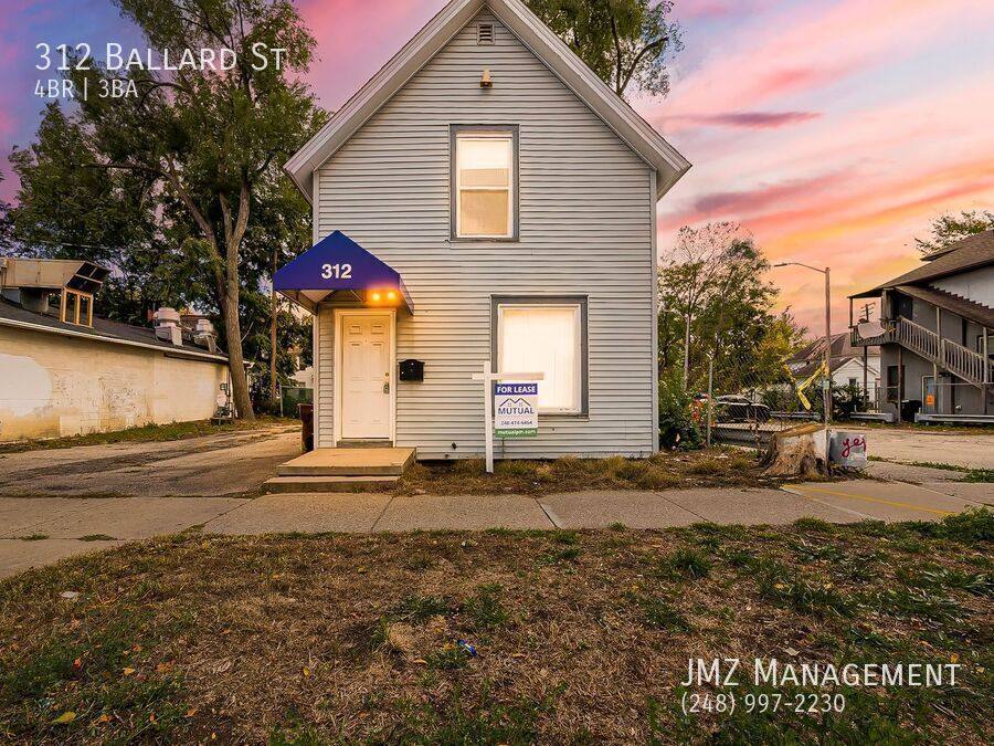 House for rent at 312 Ballard St, Ypsilanti, MI 48197