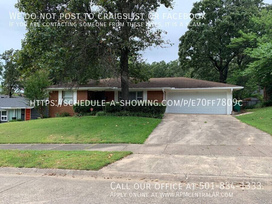 House for rent at 4511 Greenway Dr, North Little Rock, AR 72116