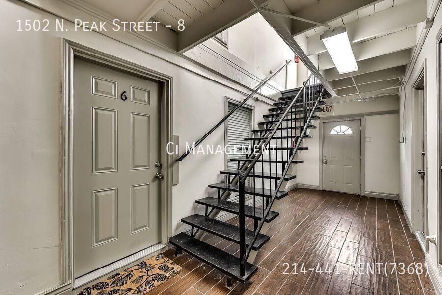 Apartment for rent at 1502 N Peak St #8, Dallas, TX 75204