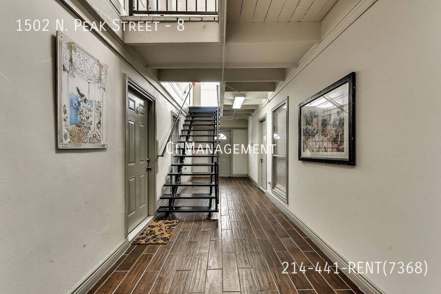 Apartment for rent at 1502 N Peak St #8, Dallas, TX 75204