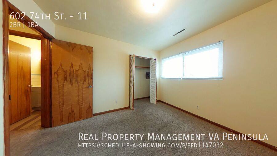 Apartment for rent at 602 74th St #11, Newport News, VA 23605