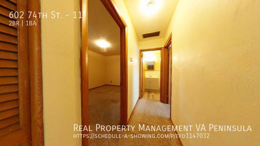Apartment for rent at 602 74th St #11, Newport News, VA 23605