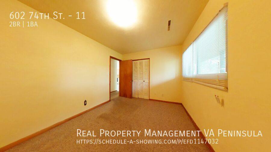Apartment for rent at 602 74th St #11, Newport News, VA 23605