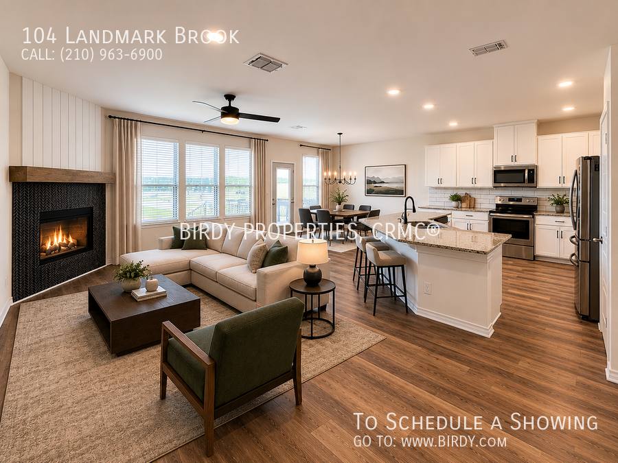 House for rent at 104 Landmark Brook, Cibolo, TX 78108