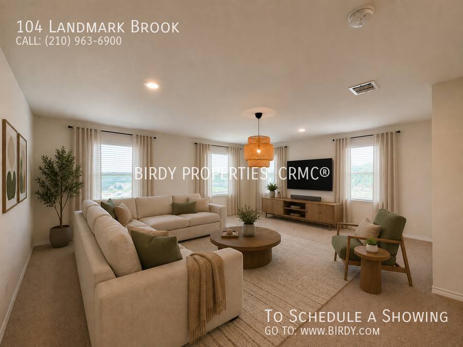 House for rent at 104 Landmark Brook, Cibolo, TX 78108
