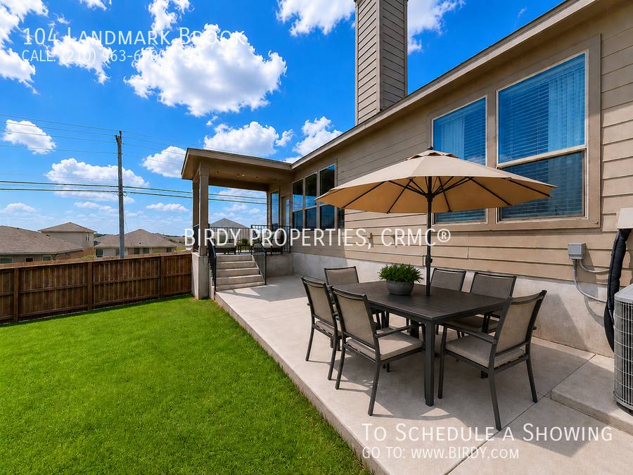 House for rent at 104 Landmark Brook, Cibolo, TX 78108