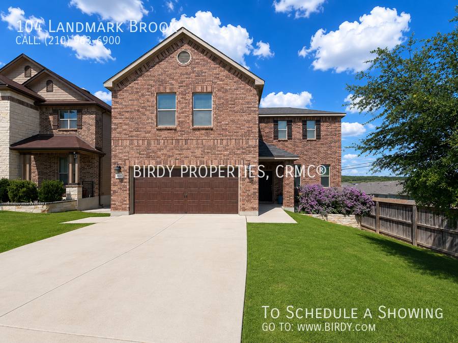 House for rent at 104 Landmark Brook, Cibolo, TX 78108