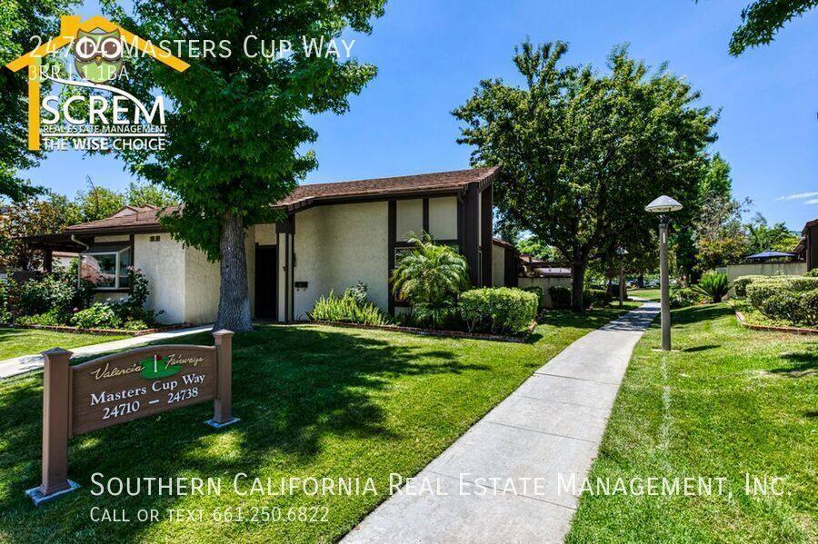 Townhouse for rent at 24714 Masters Cup Way, Valencia, CA 91355