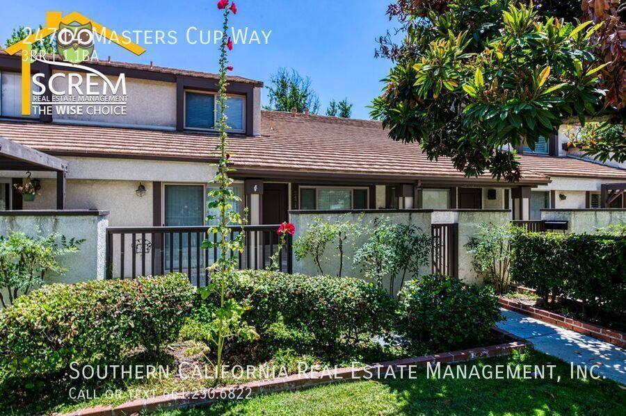 Townhouse for rent at 24714 Masters Cup Way, Valencia, CA 91355