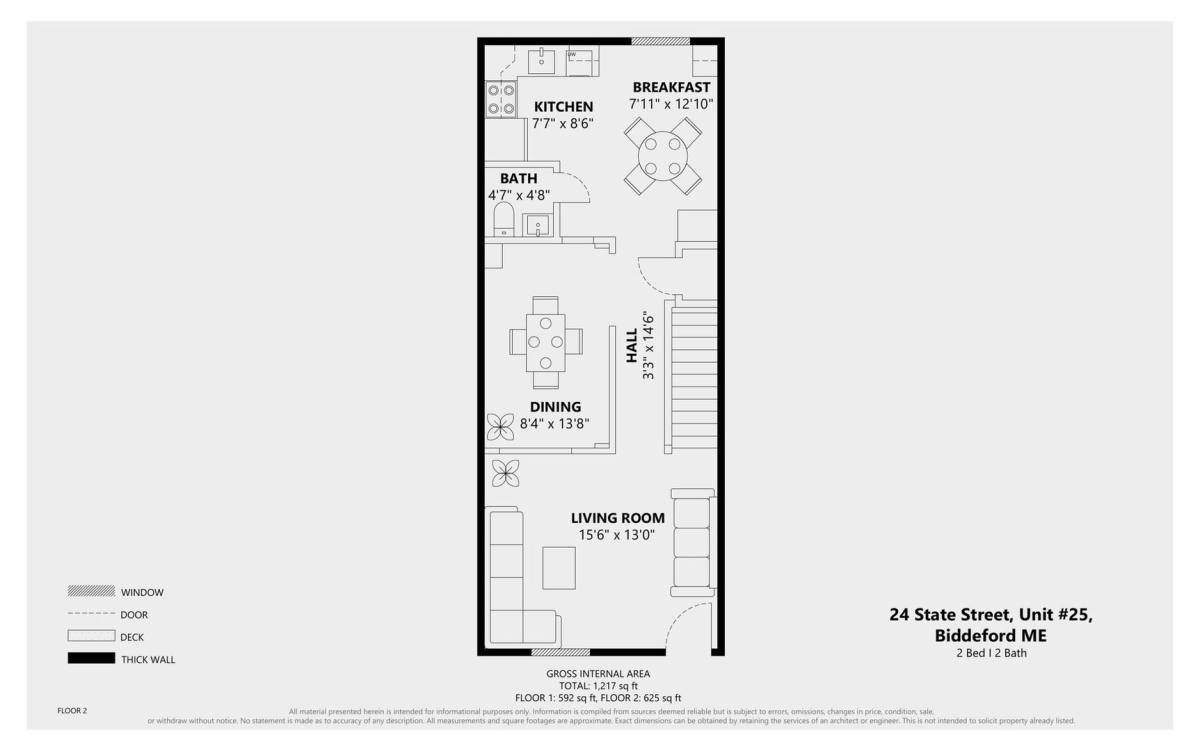 Apartment for rent at 24 State St #9, Biddeford, ME 04005