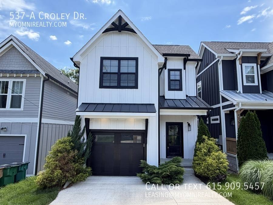 House for rent at 537-A Croley Dr, Nashville, TN 37209