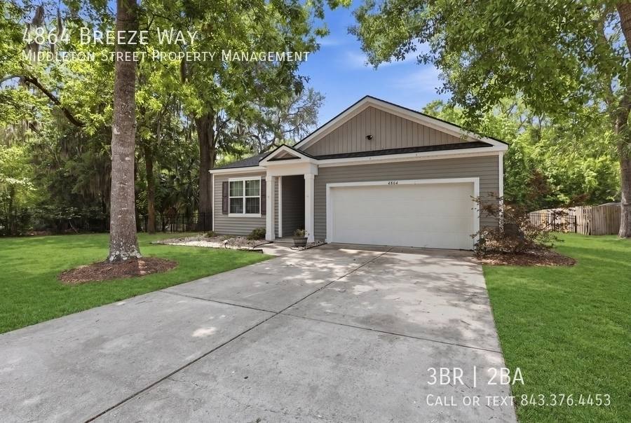 House for rent at 4864 Breeze Way, Beaufort, SC 29907