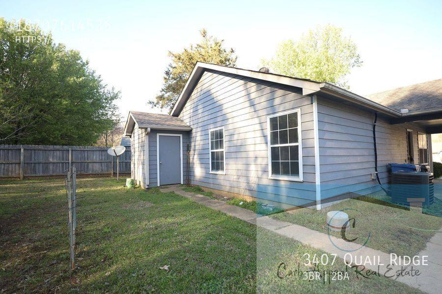 House for rent at 3407 Quail Ridge, Jonesboro, AR 72404