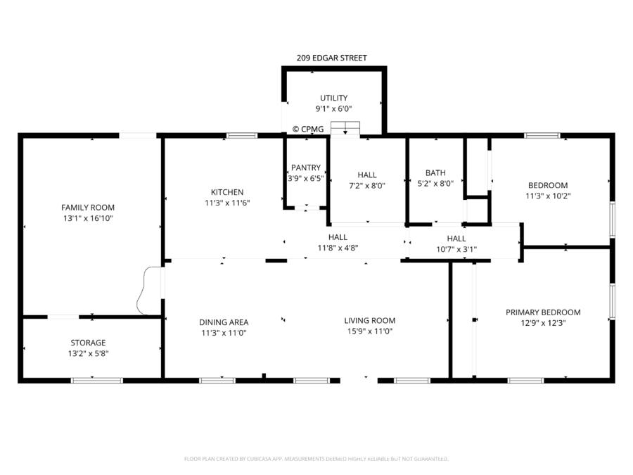 House for rent at 209 Edgar St, Warrenville, SC 29851