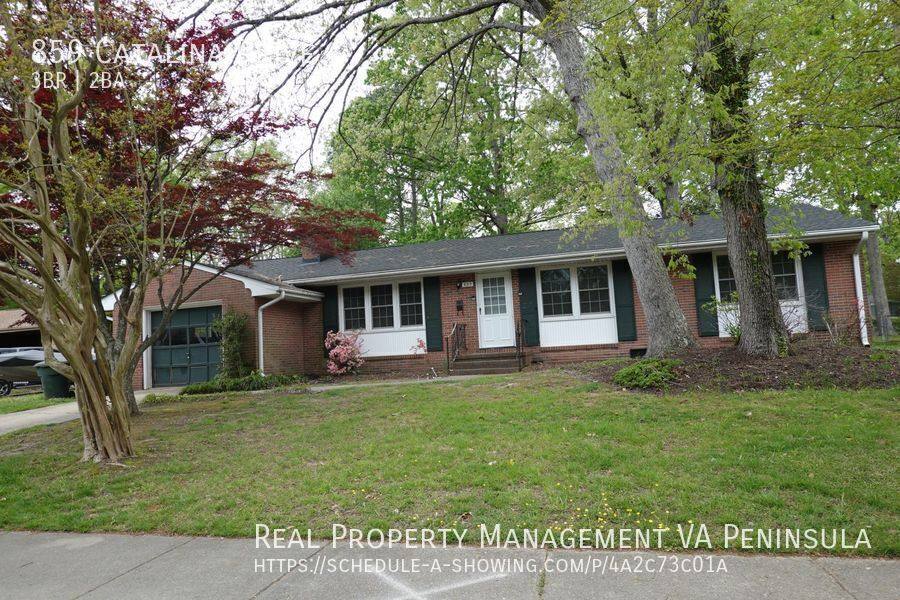 House for rent at 859 Catalina Dr, Newport News, VA 23608