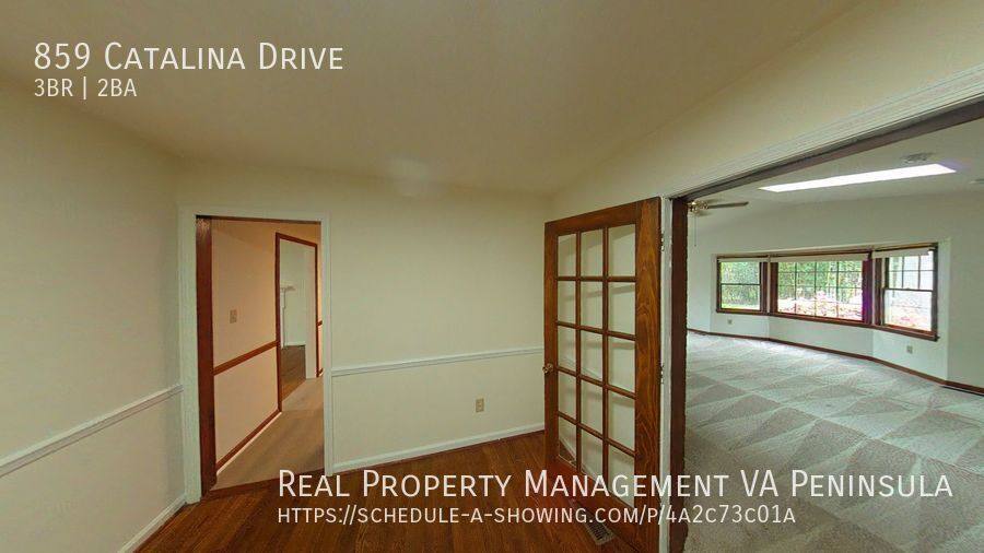 House for rent at 859 Catalina Dr, Newport News, VA 23608