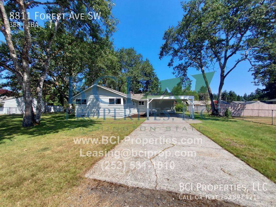 House for rent at 8811 Forest Ave SW, Lakewood, WA 98499