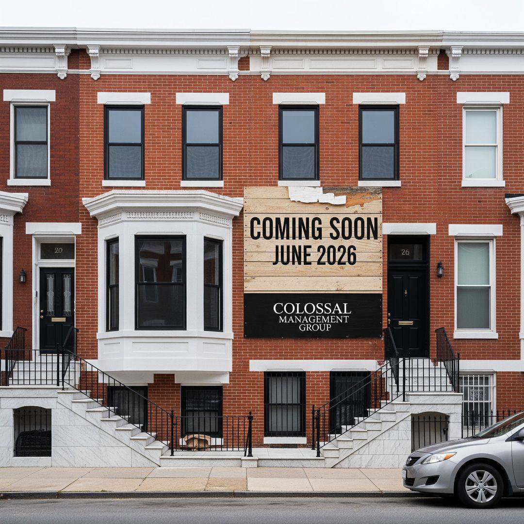 Townhouse for rent at 1226 E Madison St, Baltimore, MD 21202