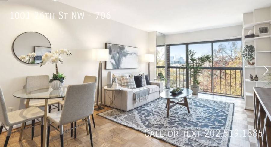 Condo for rent at 1001 26th St NW #706, Washington, DC 20037