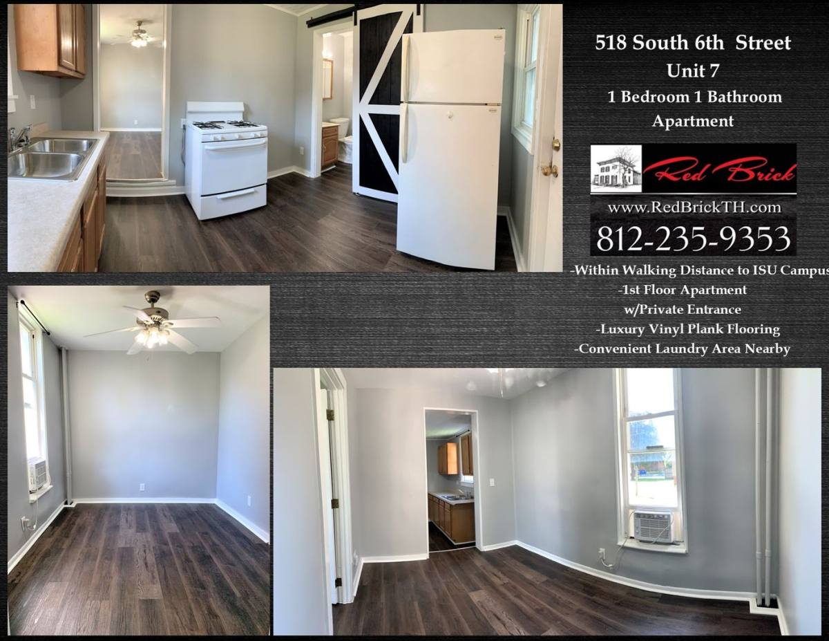 Apartment for rent at 518 S 6th St, Terre Haute, IN 47807