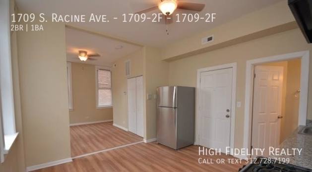 Apartment for rent at 1709 S Racine Ave #2F, Chicago, IL 60608