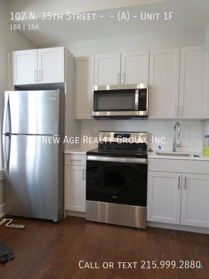 Apartment for rent at 107 N 35th St - A #1F, Philadelphia, PA 19104