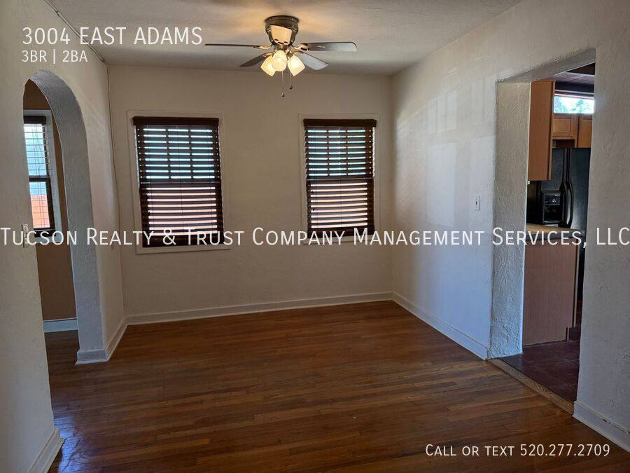 House for rent at 3004 E Adams, Tucson, AZ 85716