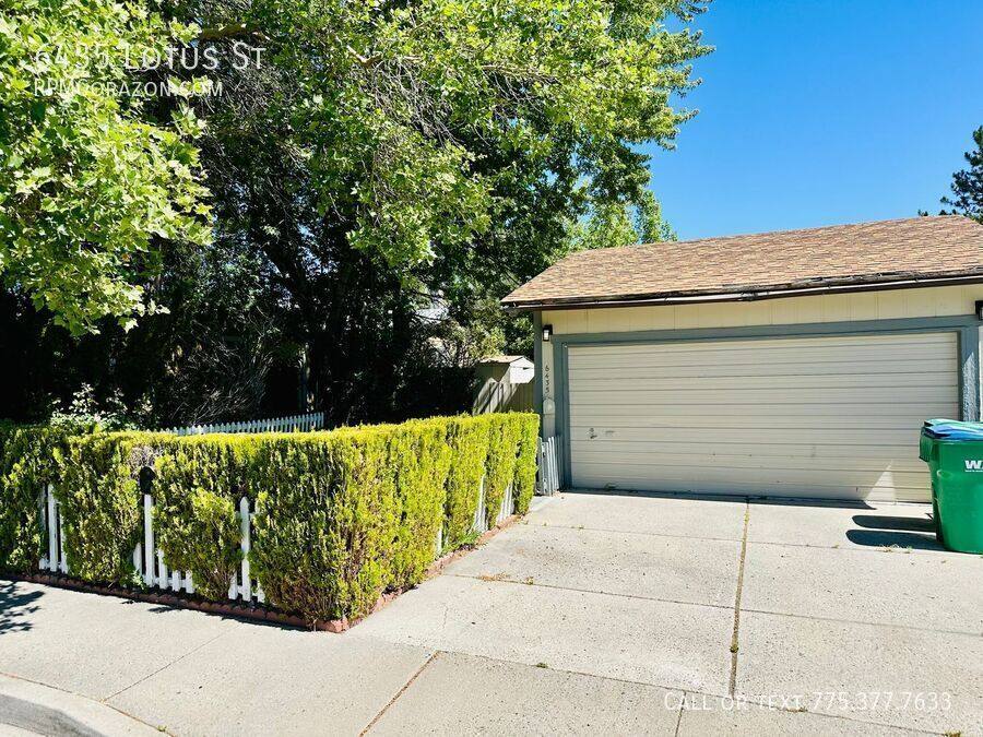 House for rent at 6435 Lotus St, Reno, NV 89506