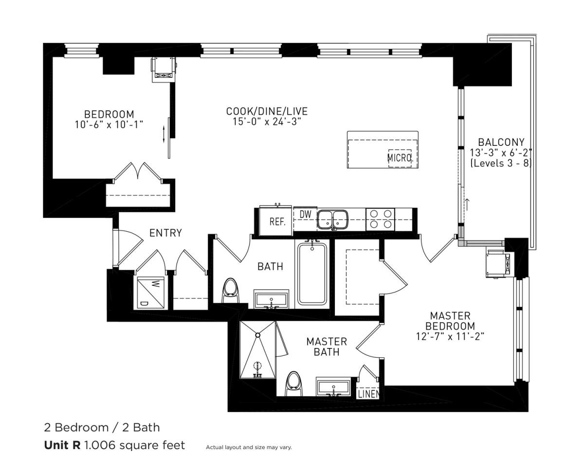 Apartment for rent at 1135 S Delano Court E, Chicago, IL 60605