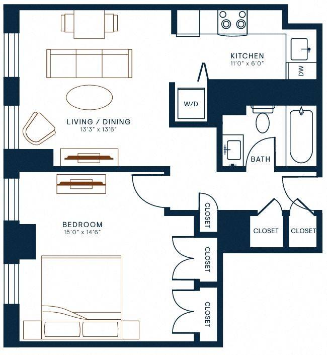 Apartment for rent at 2300 N Lincoln Park W, Chicago, IL 60614