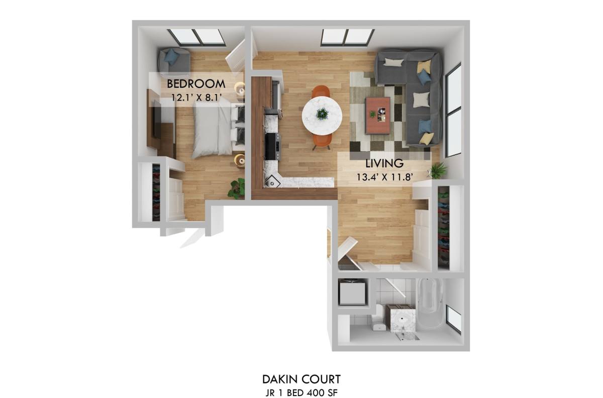 Apartment for rent at 910 W Dakin St, Chicago, IL 60613