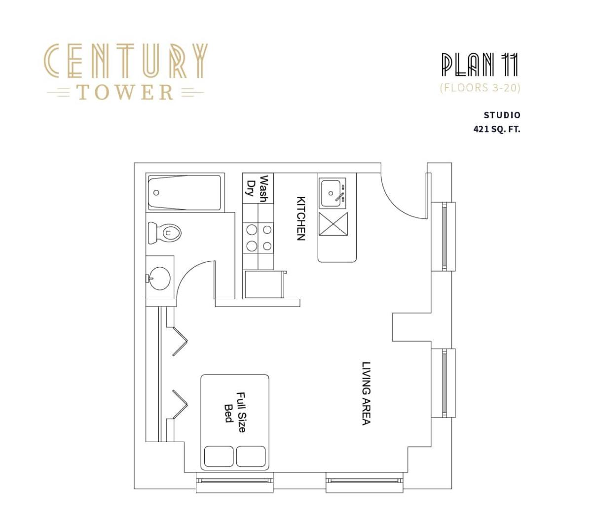 Apartment for rent at 182 W Lake St, Chicago, IL 60601