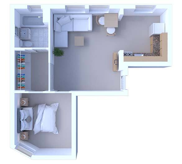 Apartment for rent at 5123 S Kimbark Ave, Chicago, IL 60615