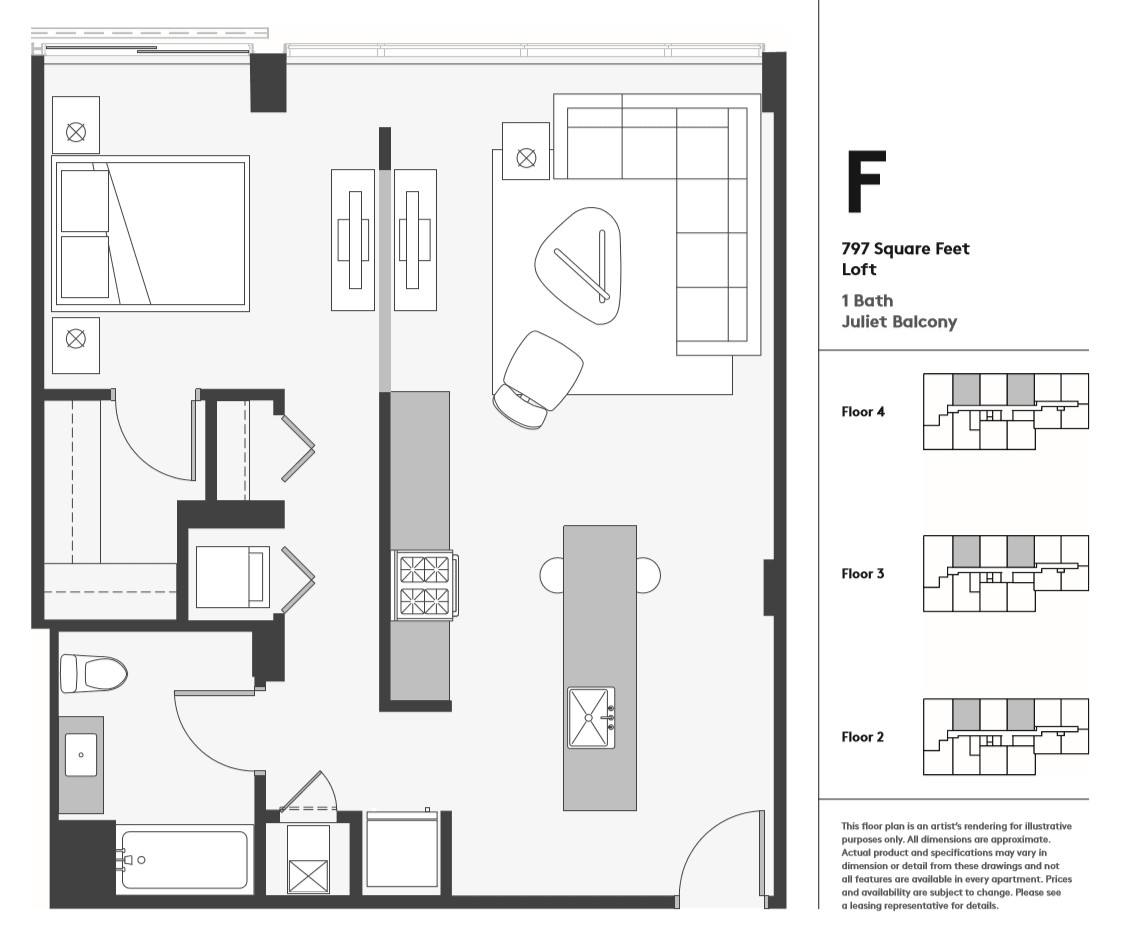 Apartment for rent at 1819 W Division St, Chicago, IL 60622