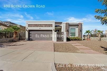 House for rent at 400 Royal Crown Rd, El Paso, TX 79928