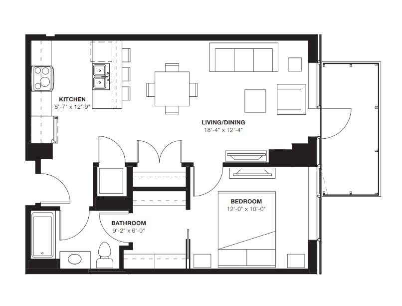Apartment for rent at 1890 Maple Ave, Evanston, IL 60201