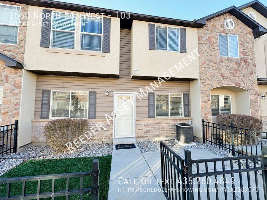 Townhouse for rent at 1550 N 565 W #103, Logan, UT 84341